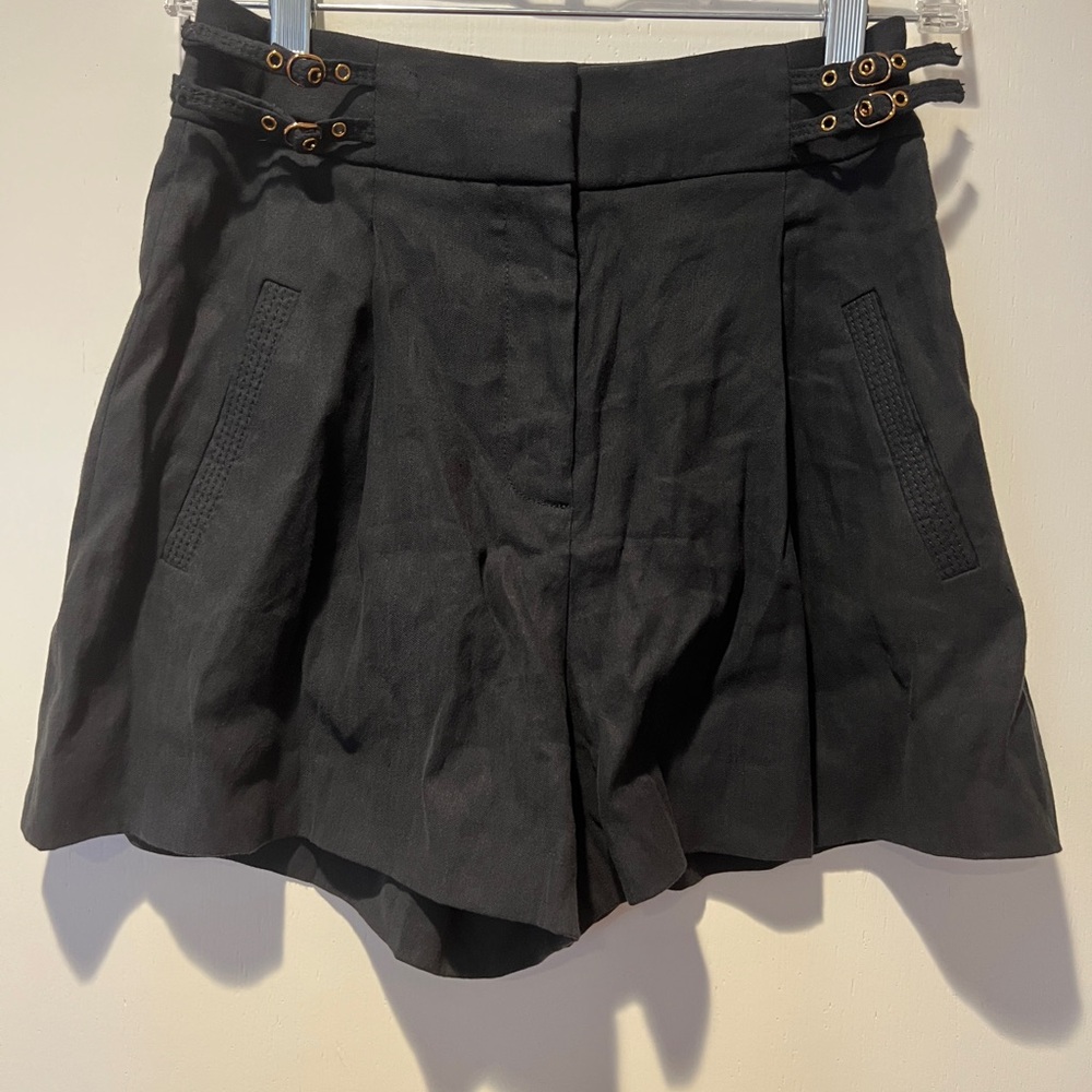 Veronica Beard Goodwin Buckle Shorts Size 00